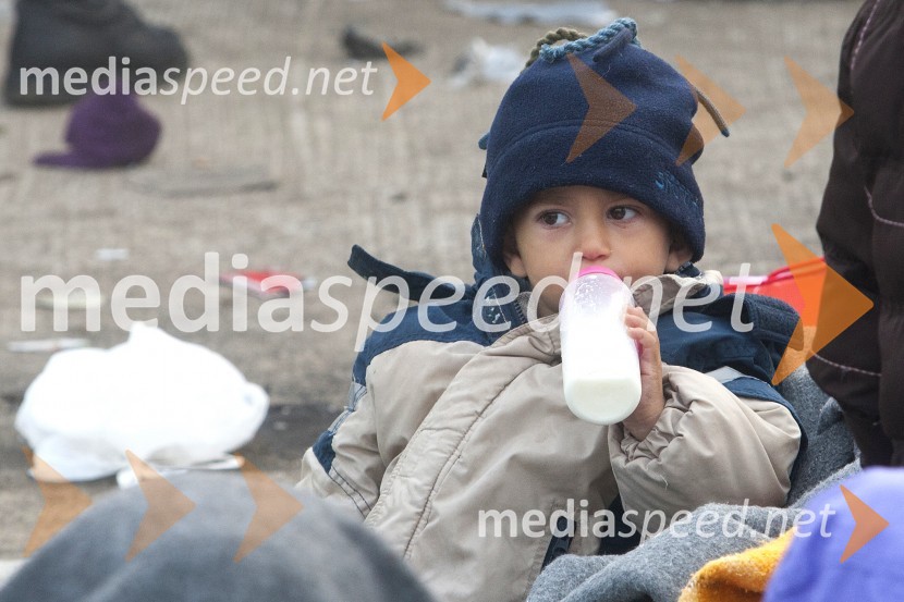 Ponovno prihod večjih skupin beguncev na  mejnem prehodu Šentilj