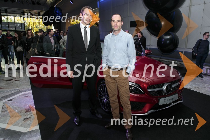  Rasto Oderlap, direktor, podjetje Autocommerce d.o.o.;  Robert Lešnik, vodja zunanjega oblikovanja, Mercedes-BenzMercedes-Benz Fashion Week: Predavanje Roberta Lešnika - Mercedes Design