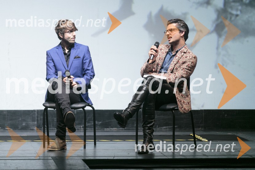  Aljoša  Bagola, izvršni kreativni direktor Pristop Creative;  Saša  Hess, fotografMercedes-Benz Fashion Week, 4.dan
