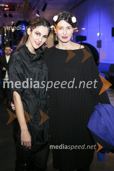  Prisha Alfirev Justinek, manekenka;  Tjaša Stanič, manekenkaMercedes-Benz Fashion Week, 4.dan