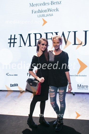  Andjela  Radovanović;  Nastasja Prihoda, manekenkaMercedes-Benz Fashion Week, 4.dan