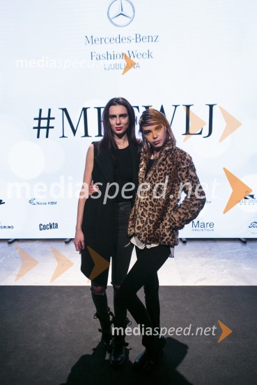  Kaja  Leban;  Manca  LubejMercedes-Benz Fashion Week, 4.dan