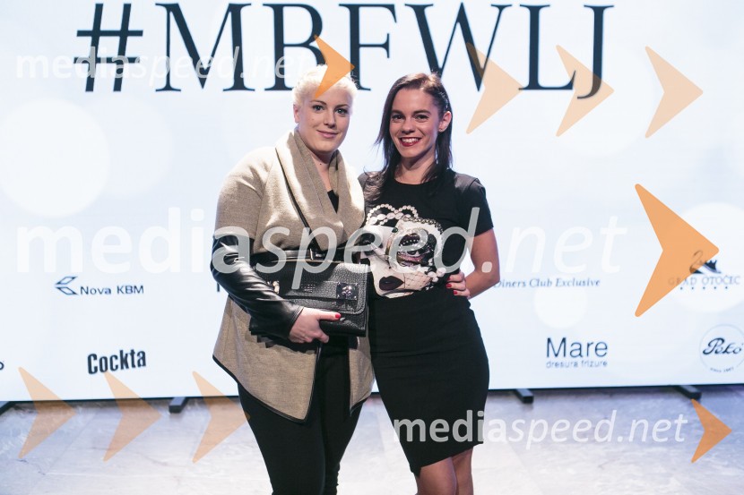  Karmen  Žagar;  Sara  DetelaMercedes-Benz Fashion Week, 4.dan