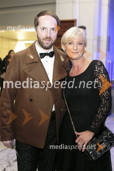 Dejan David Kemperl, revija Golf Club;  Sonja Poljanšek Škrabec, lastnica Welness centra SunnyMercedes-Benz Fashion Week, 4.dan