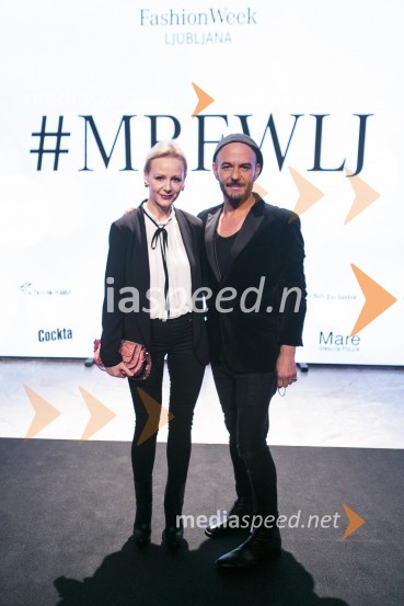  Polona  Juh, igralka;  Tomaž Pandur, režiserMercedes-Benz Fashion Week, 4.dan