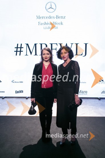  Nina Puharič;  ... Mercedes-Benz Fashion Week, 4.dan