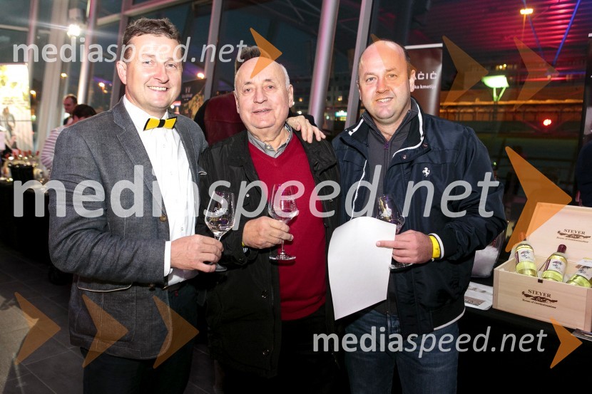  Danilo Steyer,  Steyer Vina;  Lojze Cvetko;  Beno Brunec1. Salon štajerskih mladih vin, PUBEC 2015