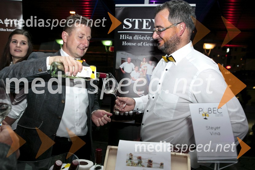  Danilo Steyer,  Steyer Vina;  Gregor Mulec, Vinogradništvo Mulec1. Salon štajerskih mladih vin, PUBEC 2015