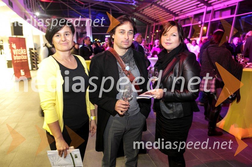  Nataša  Mršek, Bista Ptuj ;  Slavko Podbrežnik, novinar, Večer;  Mojca Metličar, KGZ Ptuj1. Salon štajerskih mladih vin, PUBEC 2015