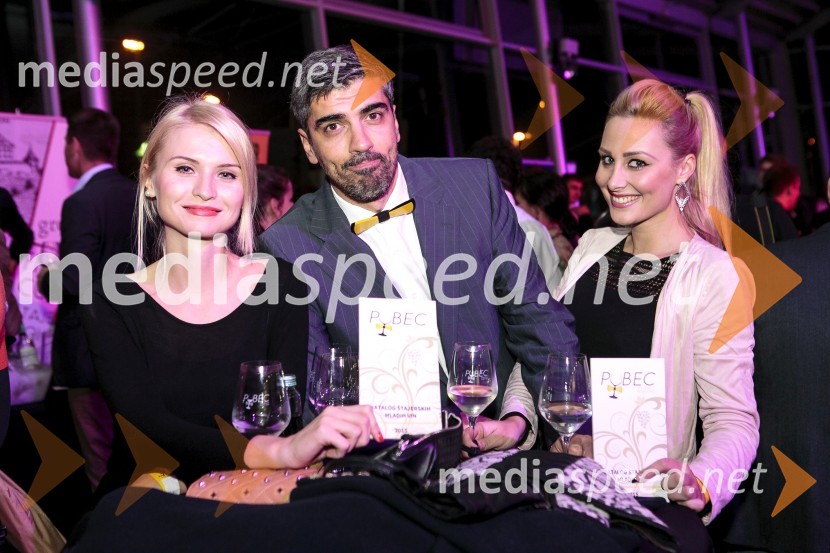  Blažka  Pukšič;  Bor Greiner, odgovorni urednik, Radio City;  ... 1. Salon štajerskih mladih vin, PUBEC 2015