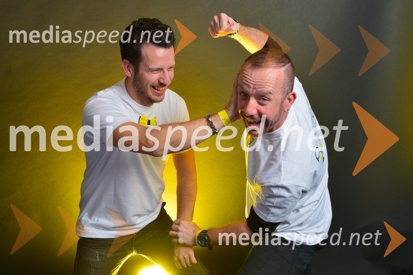  Tomas Rožman, frizerski studio Tomas;  Goran Pfeiler, frizer, studio Orange1. Salon štajerskih mladih vin, PUBEC 2015