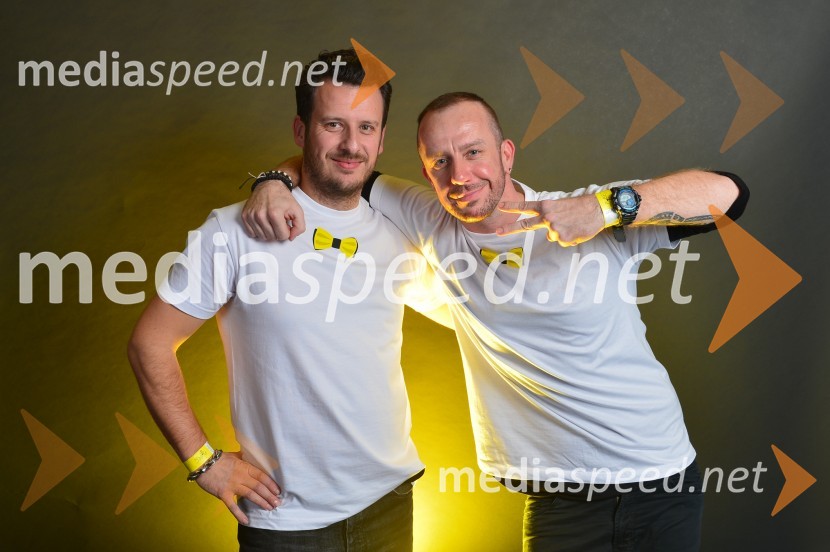  Tomas Rožman, frizerski studio Tomas;  Goran Pfeiler, frizer, studio Orange1. Salon štajerskih mladih vin, PUBEC 2015