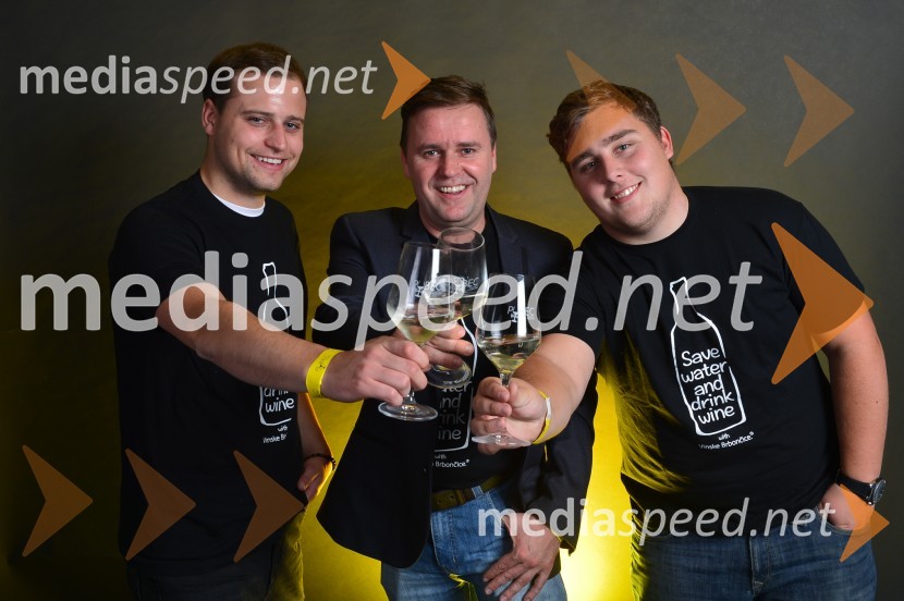  Matevž  Pepelnik;  Peter Rataj, Vinske Brbončice;  Žan  Krajnc, Vinske brbončice1. Salon štajerskih mladih vin, PUBEC 2015