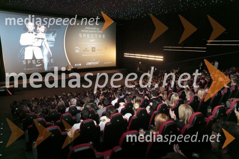 Svečana premiera Spectre v Cineplexxu KranjSvečana premiera Spectre v Cineplexxu Kranj