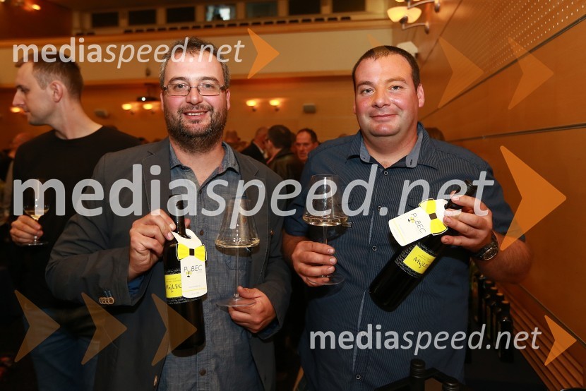  Gregor Mulec, Vinogradništvo Mulec;  Dušan  Mulec, Vinogradništvo MulecPubeci na salonu VinDel 2015