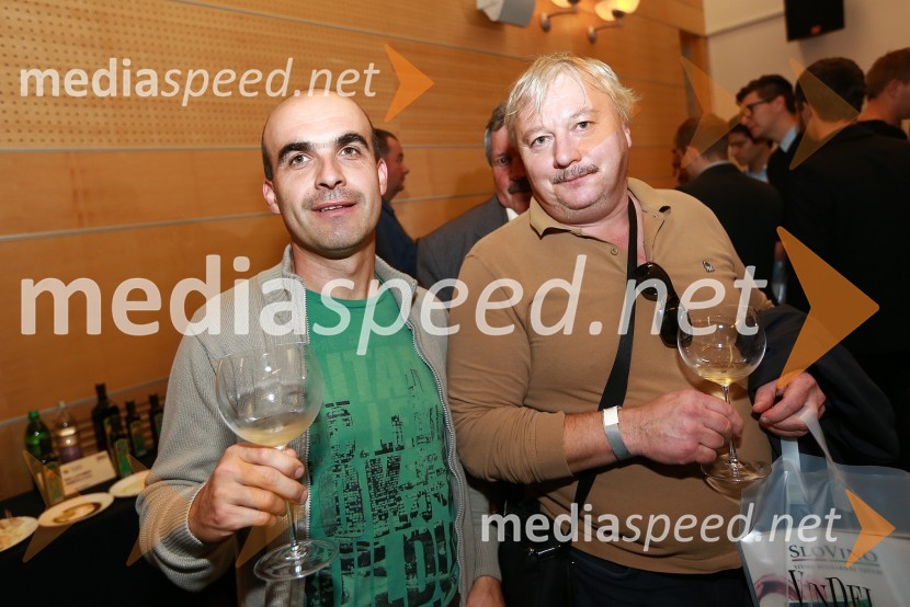  Izak Šantej, trener AMD Krško;  ... Pubeci na salonu VinDel 2015