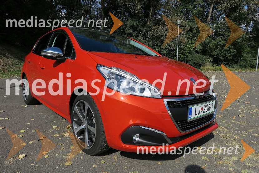 Peugeot 208 Allure 1.2 PureTech 110 Stop&StartPeugeot 208 Allure 1.2 PureTech 110 Stop&Start, mediaspeed test