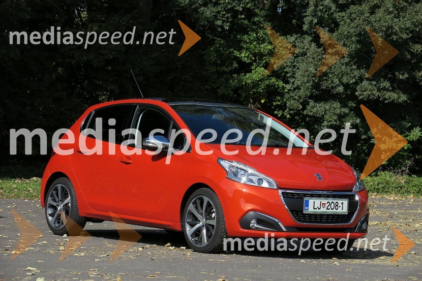 Peugeot 208 Allure 1.2 PureTech 110 Stop&StartPeugeot 208 Allure 1.2 PureTech 110 Stop&Start, mediaspeed test