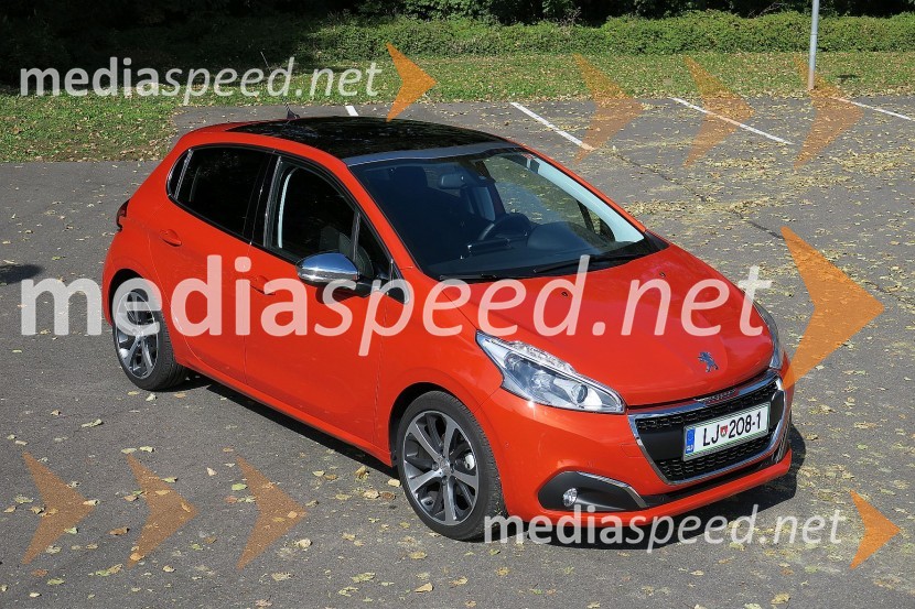 Peugeot 208 Allure 1.2 PureTech 110 Stop&StartPeugeot 208 Allure 1.2 PureTech 110 Stop&Start, mediaspeed test