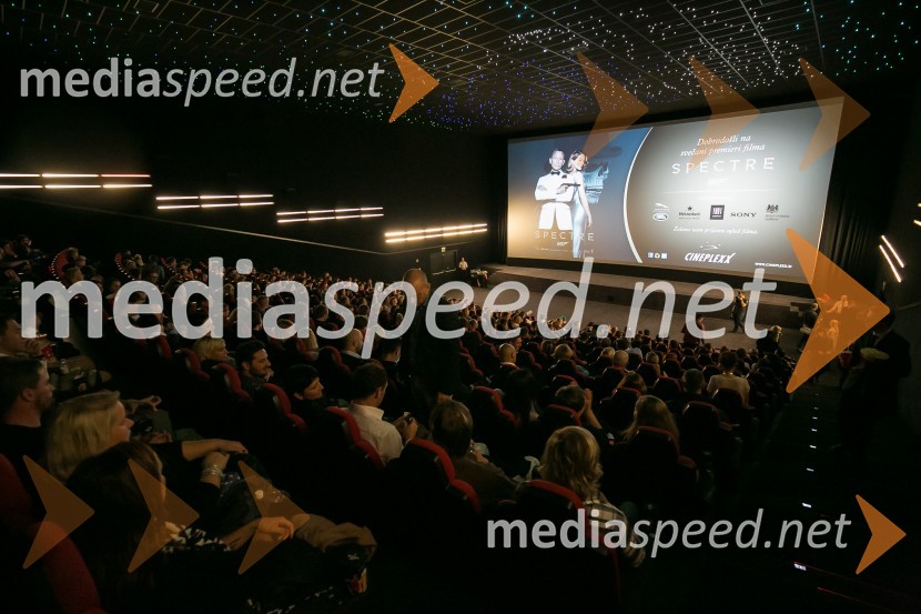Svečana premiera Spectre v Cineplexxu Kranj
