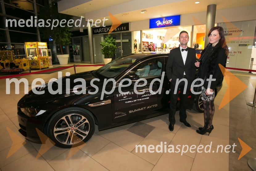  Božo Ržen;  Saša PircSvečana premiera Spectre v Cineplexxu Kranj