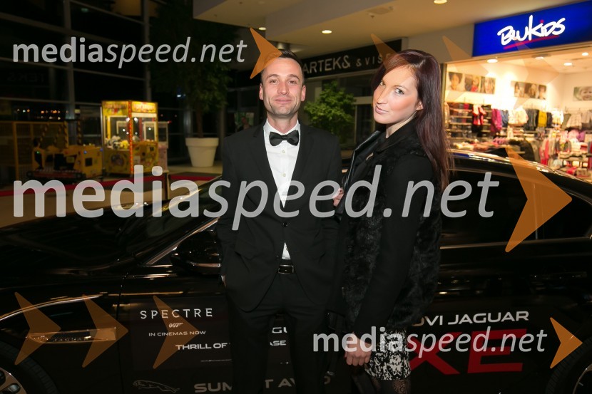  Božo Ržen;  Saša PircSvečana premiera Spectre v Cineplexxu Kranj