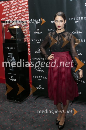  Saša Pavlin Stošić, igralkaSvečana premiera Spectre v Cineplexxu Kranj