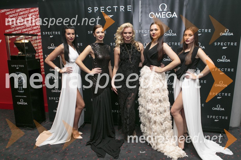  ... ;  ... ;  Nadiya  Bychkova, plesalka, manekenka;  ... ;  ... Svečana premiera Spectre v Cineplexxu Kranj