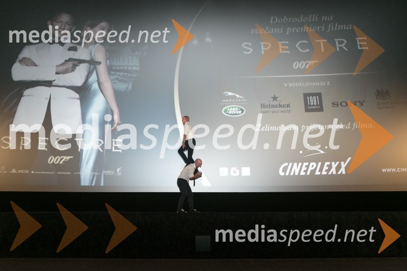 Svečana premiera Spectre v Cineplexxu Kranj