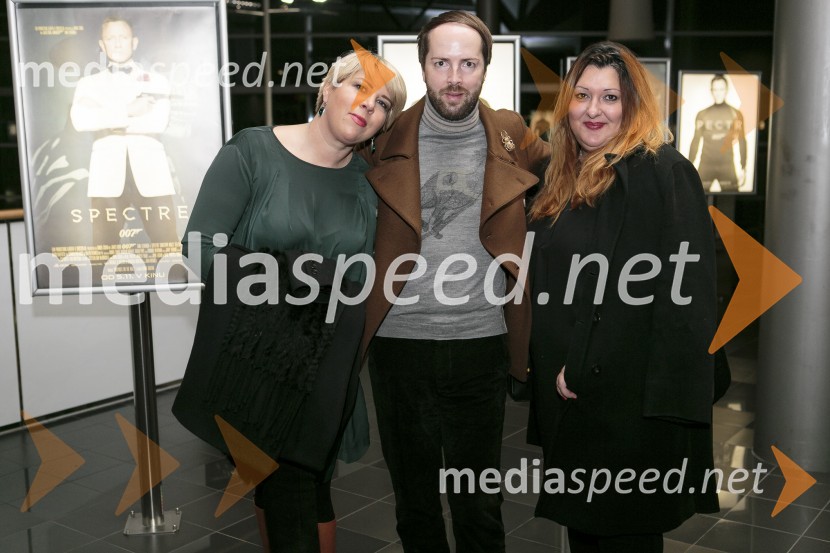  ... ;  Dejan David Kemperl, revija Golf Club;  ... Svečana premiera Spectre v Cineplexxu Kranj