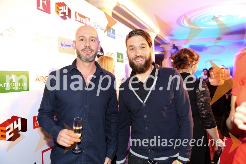 Peter Poles, televizijski voditelj;  Žiga Gombač, brand manager, Rock RadioFemme Fatale 2015 je Nuška Drašček