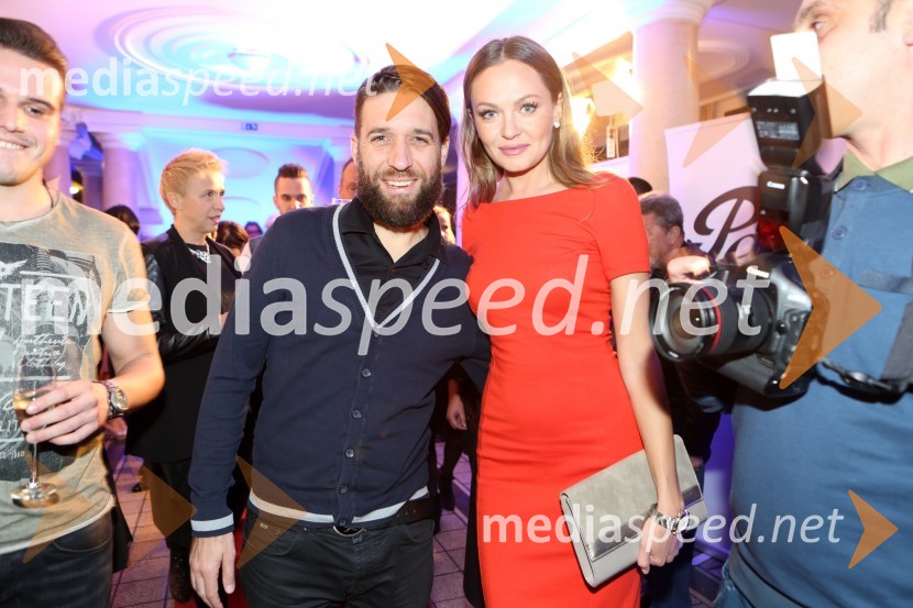  Žiga Gombač, brand manager, Rock Radio;  Iryna Osypenko, menekenkaFemme Fatale 2015 je Nuška Drašček