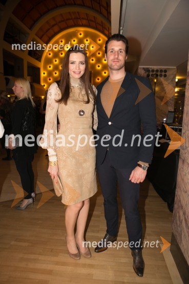  Nataša Pinoza Grilc, Miss Universe Slovenije 2006;  Peter GrilcFemme Fatale 2015 je Nuška Drašček