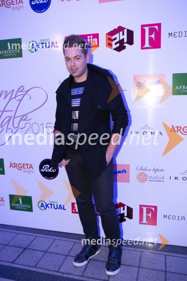  Nejc Simšič, novinarFemme Fatale 2015 je Nuška Drašček