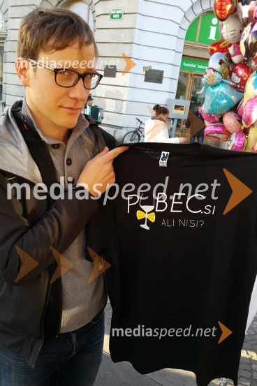  Klemen Slakonja, igralec, komik in TV voditeljMartinovanje v Ljubljani 2015