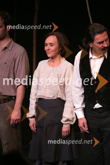  Mirjam Korbar, igralka;  Gašper Tič, igralecSamorastniki, premiera predstave MGL