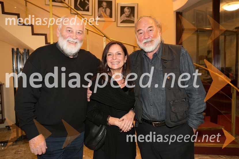  Zvone Šedlbauer, režiser;  Darja Hlavka Godina, glasbena oblikovalka;  Karpo Godina, režiserMali nočni kvartet, premiera PGK