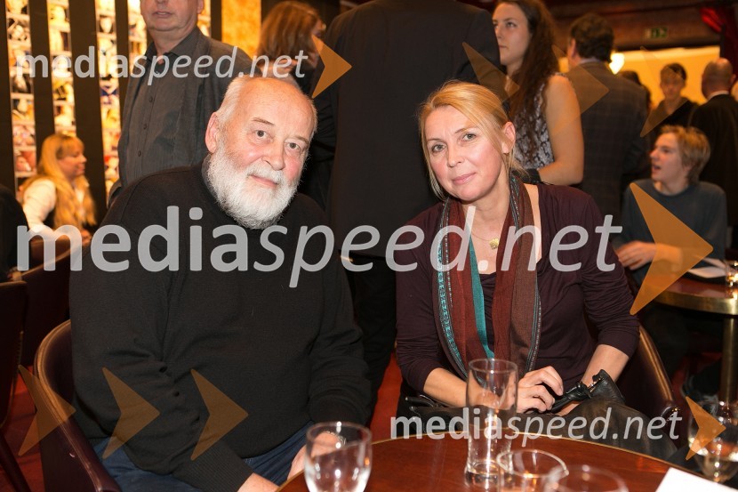  Zvone Šedlbauer, režiser;  Darja Reichman, igralkaMali nočni kvartet, premiera PGK