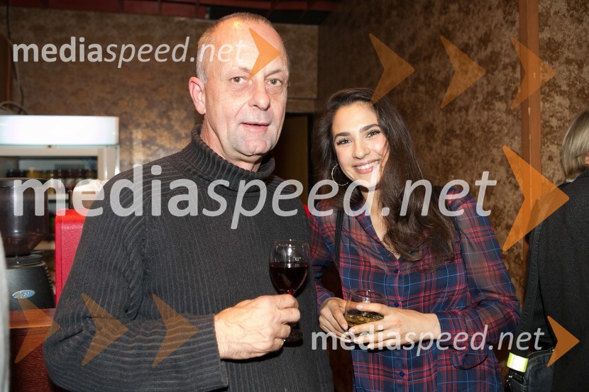  Matej Bogataj, literarni kritik in publicist;  Saša Pavlin Stošić, igralkaMali nočni kvartet, premiera PGK