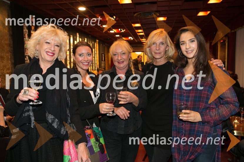  ... ;  ... ;  ... ;  Aleksandra Žerjav;  Saša Pavlin Stošić, igralkaMali nočni kvartet, premiera PGK