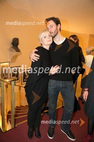  Vesna  Jevnikar, igralka;  Miha Rodman, igralecMali nočni kvartet, premiera PGK