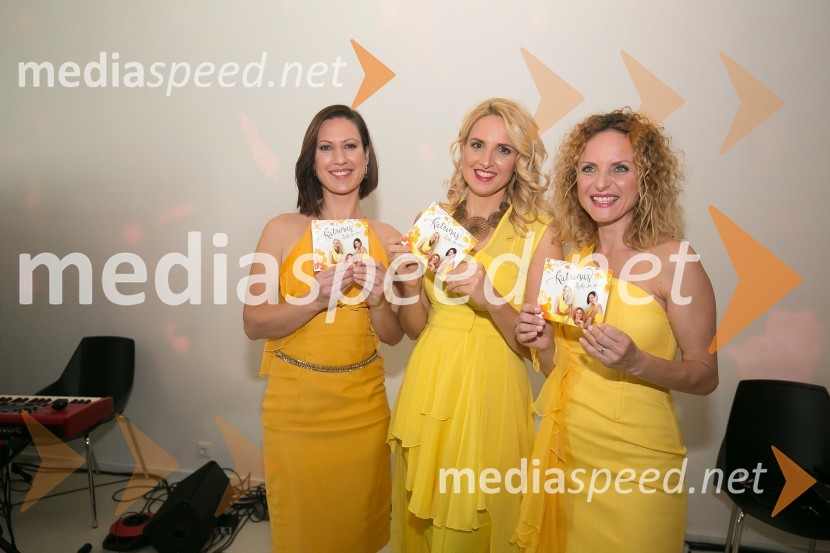  Sanja  Mlinar Marin, Katrinas;  Katarina Habe, Katrinas;  Petra  Grkman, KatrinasŽarki za srce, predstavitev nove plošče Katrinas