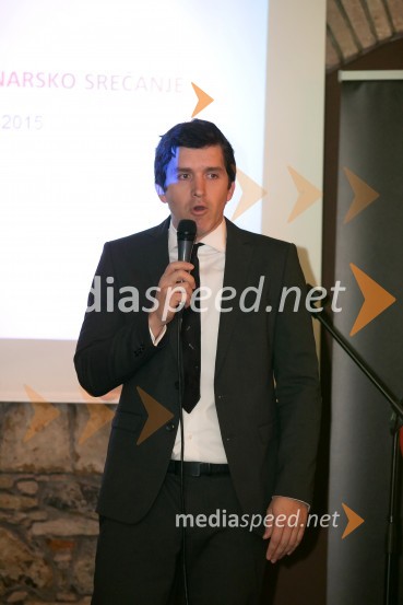  Boštjan Fabjančič, predstavnik družbe Mastercard za Slovenijo MasterCard, novinarsko srečanje