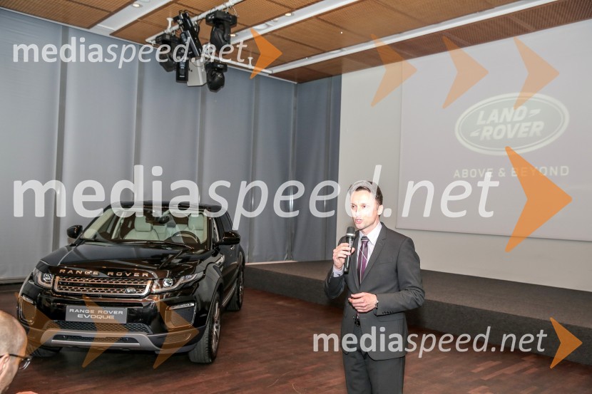  David Jurič, generalni direktor Summit motors LjubljanaNovi Range Rover Evoque, predstavitev