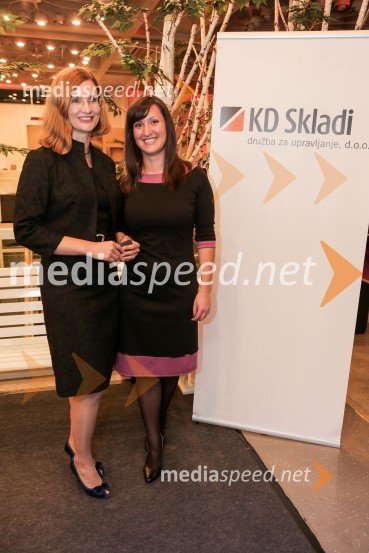 mag. Marija Valentinčič Pregelj, namestnica direktorja sektorja finančnega svetovanja in vodja marketinga, KD Skladi;  Katja  Jekovec, svetovalka za marketing in odnose z javnostmi, KD SkladiZmagovalec natečaja KD Skladov Vse je mogoče je ekipa ZoicBar