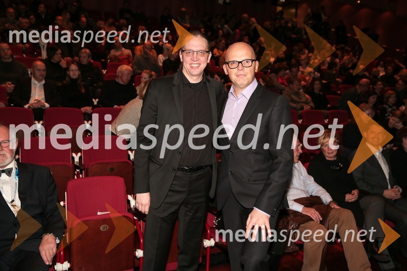 Marko  Naberšnik, režiser in scenarist;  Simon Popek, direktor, festival LIFFeLiffe 2015, zaključek ljubljanskega filmskega festivala
