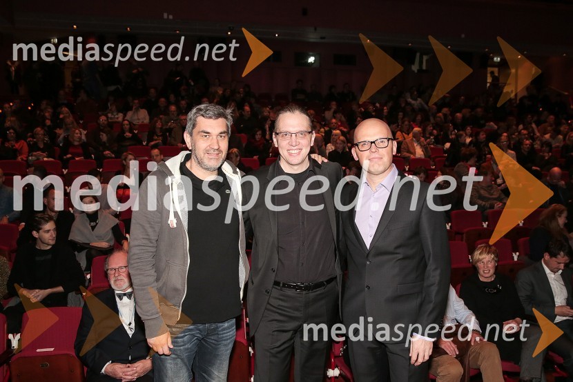  ... ;  Marko  Naberšnik, režiser in scenarist;  Simon Popek, direktor, festival LIFFeLiffe 2015, zaključek ljubljanskega filmskega festivala