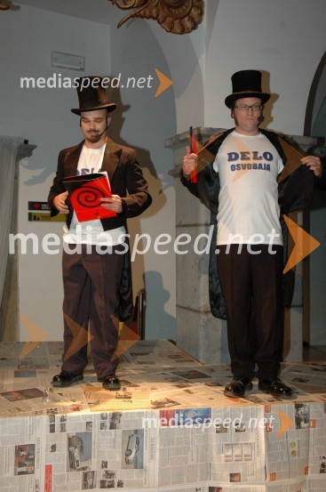 Jure Karas in Igor Bračič, Slon in SadežIzbor za Onino družbenokritično majico