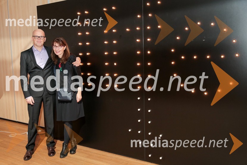  Simon Popek, direktor, festival LIFFe;  Nina Zagoričnik, novinarkaLiffe 2015, zaključek ljubljanskega filmskega festivala