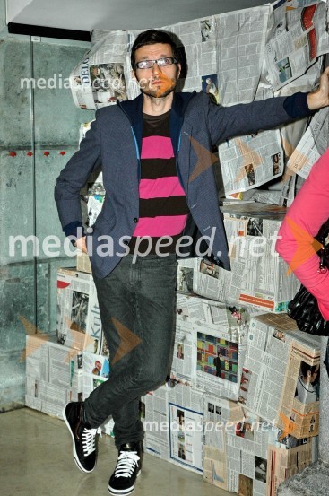 Marko Bauer, soavtor zmagovalne majiceIzbor za Onino družbenokritično majico